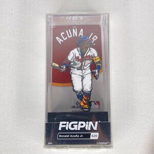 RONALD ACUNA JR FIGPIN S20 MLB BASEBALL FIGURE NEW IN PACKAGE